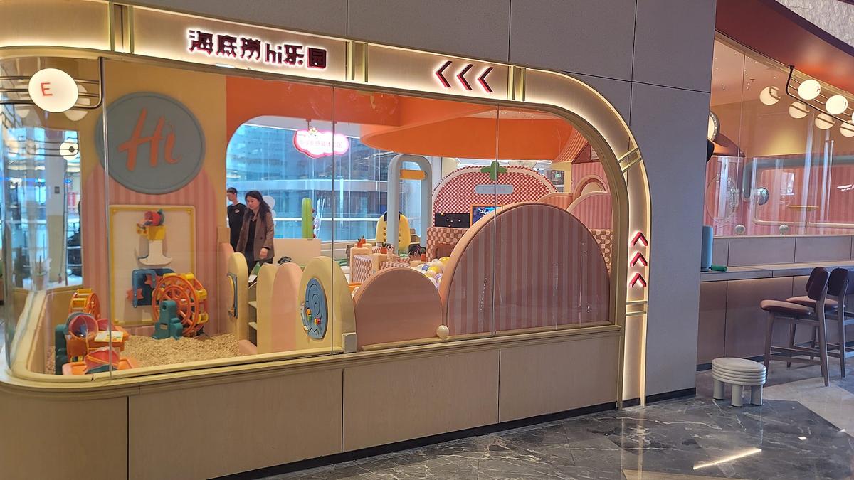 海底捞高端亲子乐园·中山店 案例实景